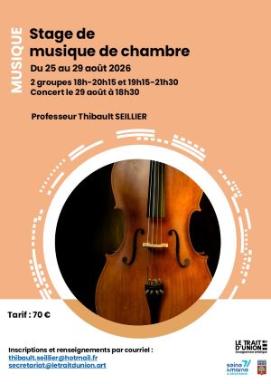 Stage de musique de chambre